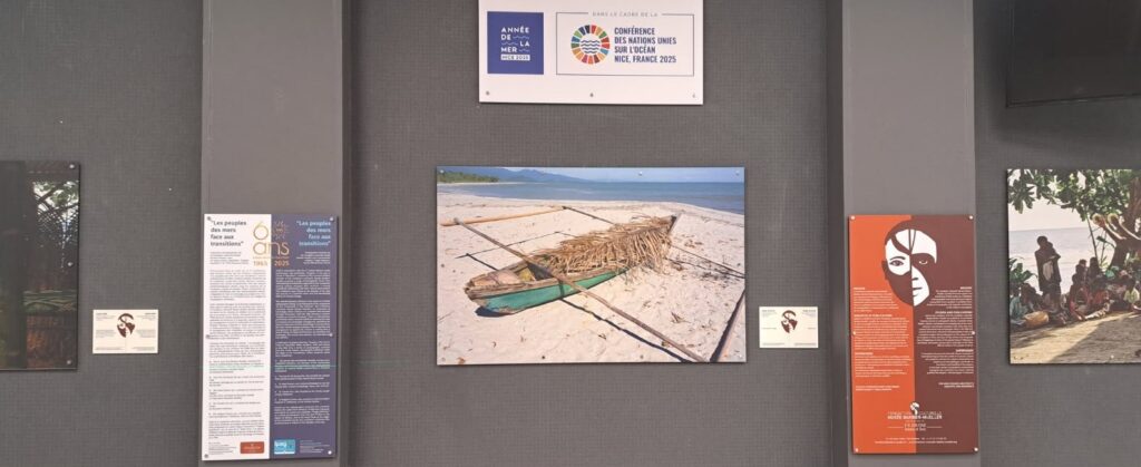 Exposition "Les peuples des mers face aux transitions", présentée sur le Campus de l'IPAG Nice jusqu’à fin 2025.