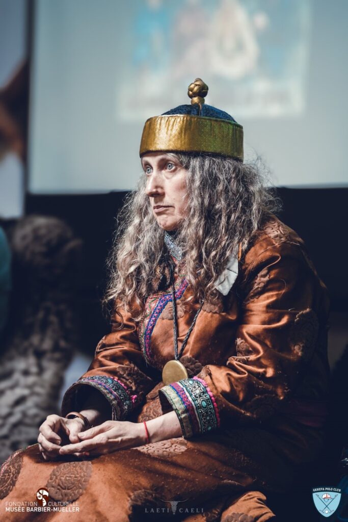 Vera Sazhina, chamane de Touva (Sibérie).